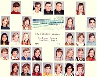 St. Norbert Class 1974-1975 Grade 6