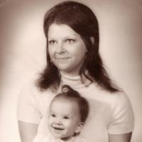 Jeri 1st child Christine