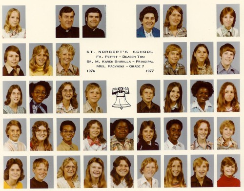 7th Grade, Class of 1977