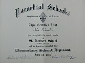Graduation Pin 1966, from 8th grade