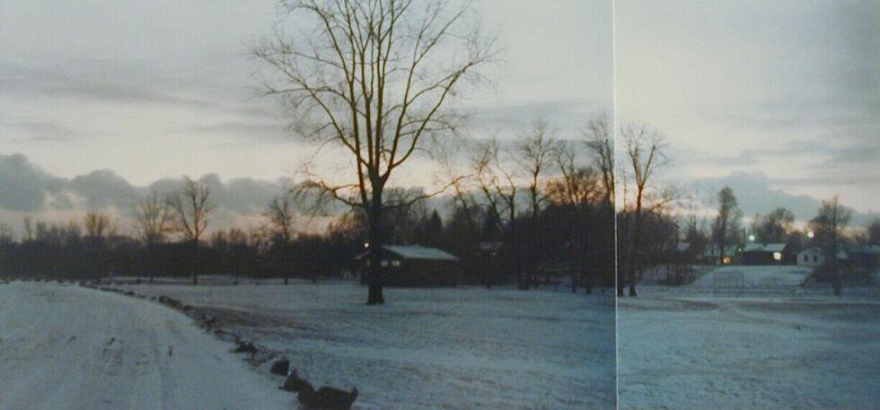 The park in Winter looking from NE corner to the SW corner, 61kb