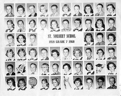 grade 7, 1959-1960