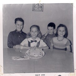 Sharon and friends present