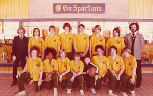 1975 CHHS Spartan's Boys Basketball Team