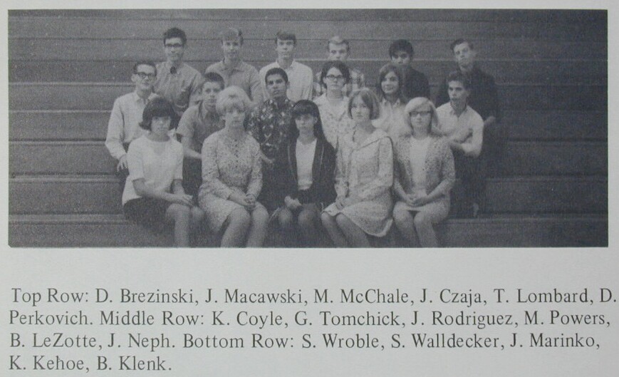 Class of 1970 Sophomores AM