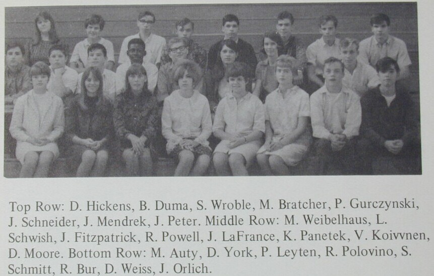 Class of 1970 Sophomores PM