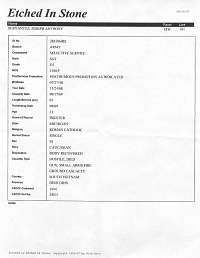 J. Servantes Military Information