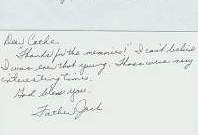 note from Fr. Child 1993