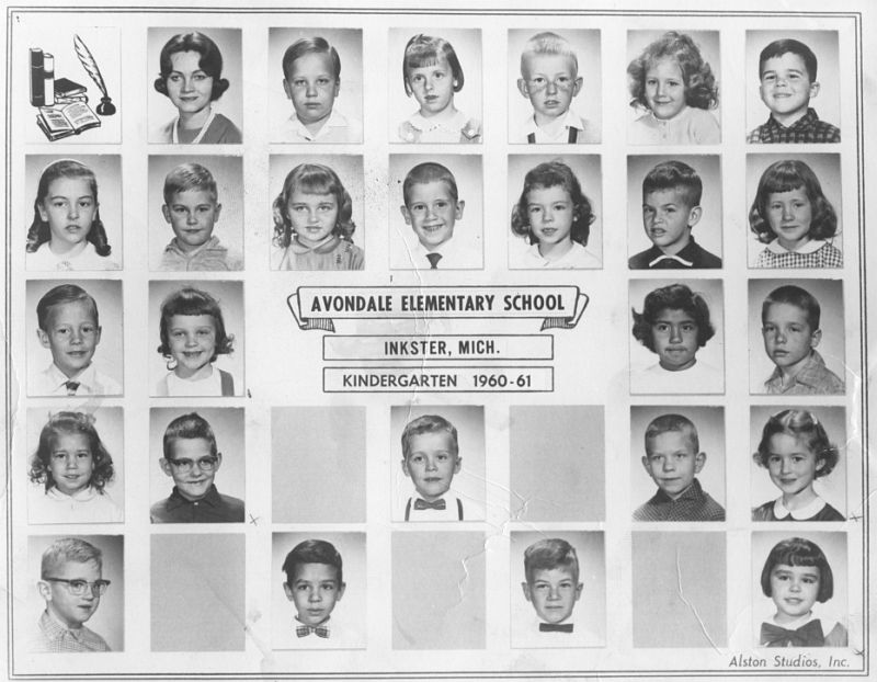 1960 kindergarten